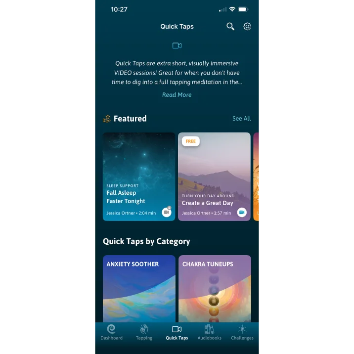 Tapping Solution App Screenshot 4