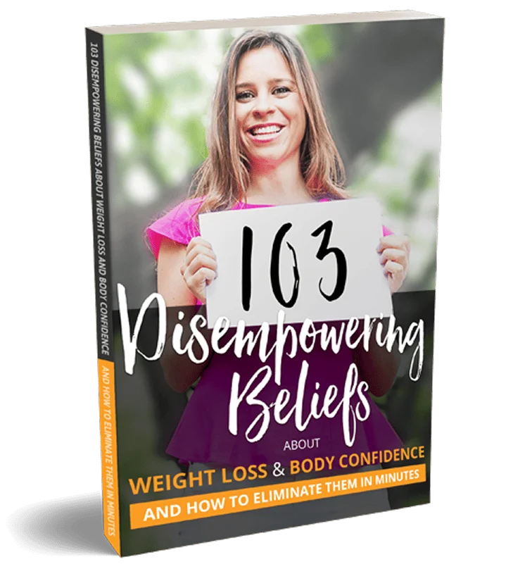 103 Disempowering Beliefs About Weight Loss and Body Confidence — eBook cover